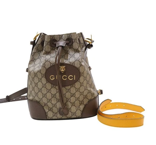 Sac à dos bandoulière Gucci Supreme vintage toile seau 473875 76651978