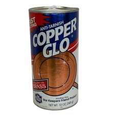 VTG Copper Glo Tarnish Remover Powder Metal Cleaner Brass Bronze Chrome Polish