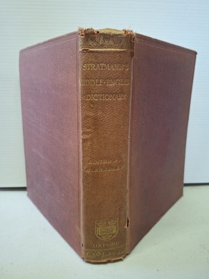 A Middle-English Dictionary by Francis Henry Stratmann 1891 HC