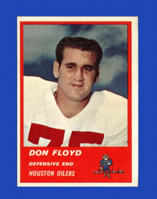 1963 Fleer Set-Break # 43 Don Floyd VG-VGEX *GMCARDS*