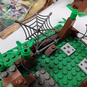 (Incomplete) LEGO 4727 Harry Potter Aragog In The Dark Forest Assembled Set