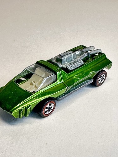 Trasportatore peloso verde chiaro 1969 Redline Hot Wheels Mattel vintage - Foto 8 di 24