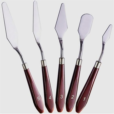 Spachtel acrylmalerei,5 Stück Malmesser für acrylfarben Malmesser Palettenmes...