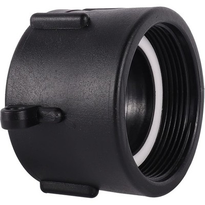 IBC Adapter 60mm Grobgewinde zu 2 Zoll Anschluss Rohrventil Wassertank Regent...