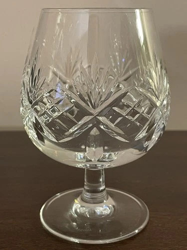New In The Box - Vintage Tiffany Crystal Newport Brandy Cognac Glass 5”