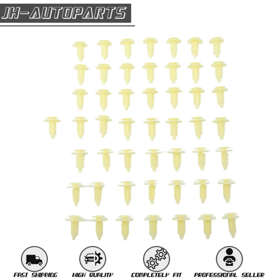 Clip de nailon retenedor de panel de moldura de puerta 50* 6503709 PARA Dodge Ram 1500 2500 3500 Foto 4 de 4