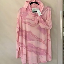 NWT LuLaRoe Pink Marble Hoodie Top 2XL Amber