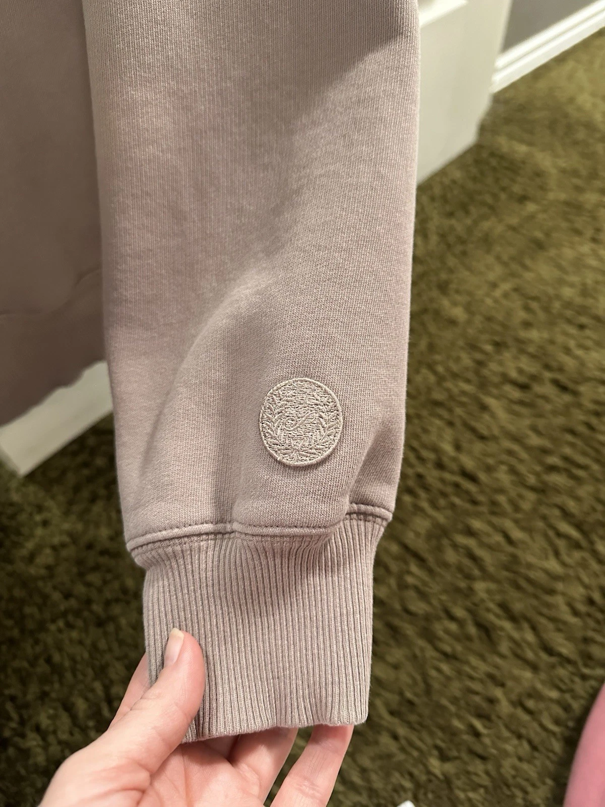 UNDERCOVER Felpa con cappuccio Victoria Secret ROSA marrone moka media