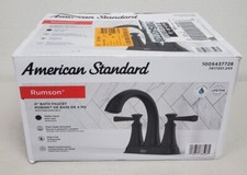 American Standard 7417201243 Bathroom Sink Faucet - Matte Black