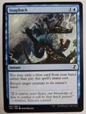 MTG Magic The Gathering Card Snapback Instant Blue Time Spiral Remastered 2020