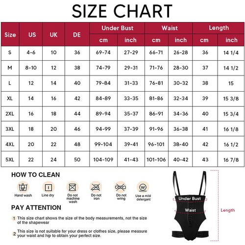 Women Waist Trainer Butt Lifter Tummy Control Shapewear Bodysuit Corset Slimming - Picture 2 of 20