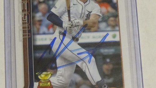 2024 COLT KEITH PERSONALLY AUTOGRAPHED RC TOPPS LIVING SET & 2025 TOPPS * TIGERS - Picture 3 of 4