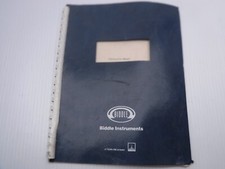 Biddle 655021 RW Series Primeline X-Y Recorder Manual 655021
