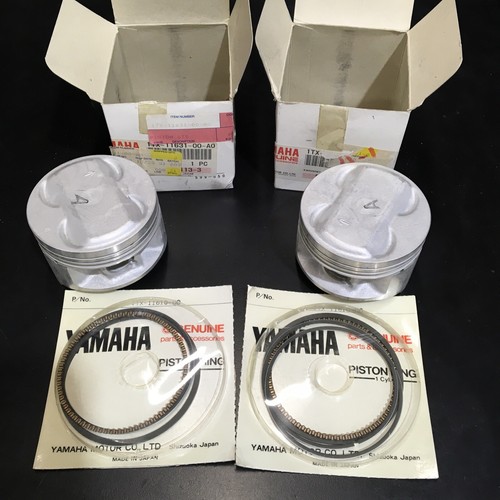 YAMAHA 2 PISTONS 1TX-11631-00-A0 2 RINGS 1TX-11610-00 1986-1993 FJ1200 STD