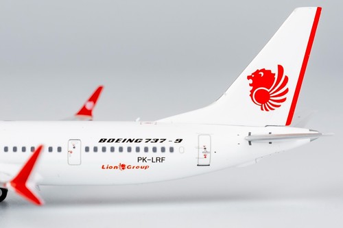 1:400 NG Models Lion Air Boeing B737 MAX 10 PK-LRF Diecast Aircraft Jet Model - Picture 6 of 8