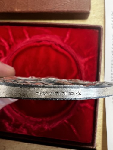 The Metal Arts Company Augustus Saint Gaudens #283 .999 Silver 6.96 oz Complete - Picture 9 of 10