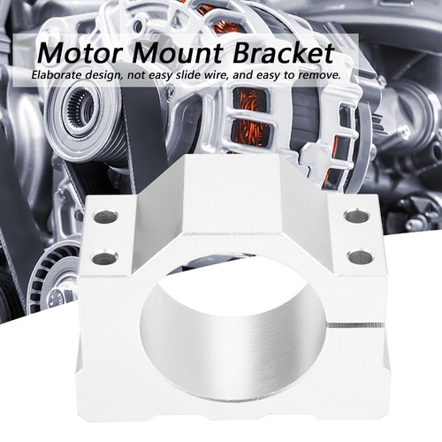 52mm Motor Mount Bracket Diameter Aluminum CNC Spindle Motor Mount Clamp With - Picture 3 of 7