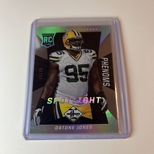 2013 Panini Limited Datone Jones Phenoms RC Spotlight Silver SP 45/49 