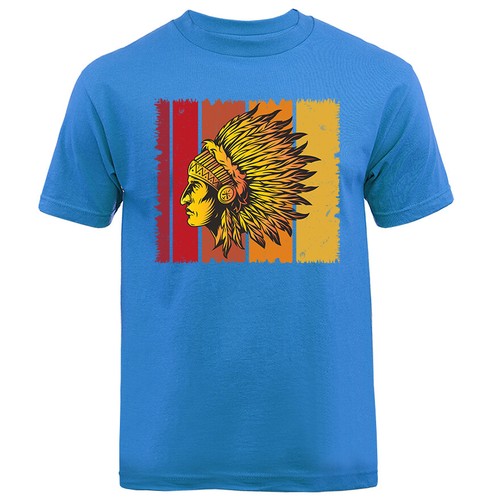 Camiseta gráfica de indios nativos americanos - Imagen 15 de 17