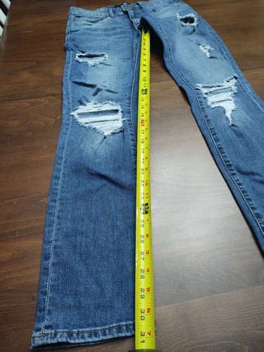 Jordan Craig Legacy Edition Sean Distressed Mens Blue Jeans Size 30x32 - Picture 3 of 10