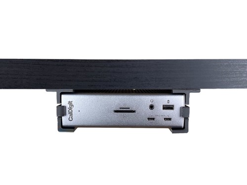 Desk Mount Kit for CalDigit Thunderbolt Station 4 TS4 - Mounting Brackets - Picture 2 of 9
