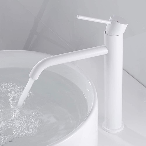 Grifo de lavabo alto grifo lavabo lavabo para baño mezclador monomando - Imagen 162 de 166