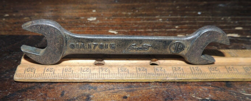 VTG. ENFO (ENGLISH FORD) T. WILLIAMS Co WRENCH 01A17015, 7/16 X 1/2 SAE ENGLAND - Picture 4 of 6