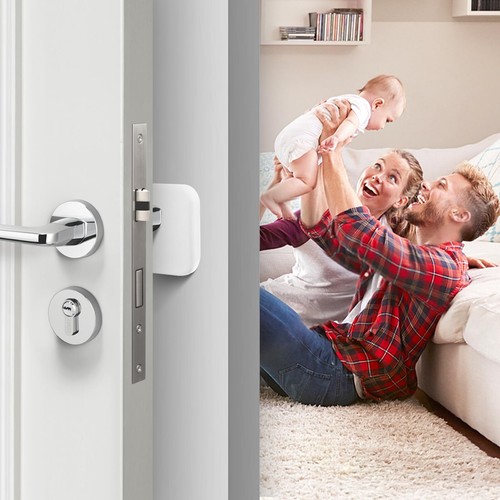 6 PCS Door Stoppers Wall Protector with Strong Self-Adhesive Backing Doorknob... - Picture 7 of 7