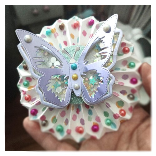 Folded Rectangle Flowers Metal Cutting Dies Scrapbook Embossing Template Craft F - Picture 3 of 3