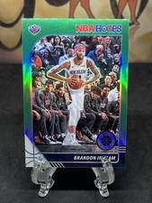 2019-20 Panini NBA Hoops Premium Stock Brandon Ingram #119 Green Prizm Pelicans