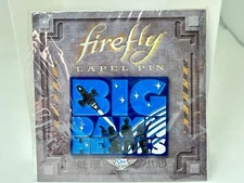 New 2017 Firefly Serenity Blue White Enamel Lapel Pin BIG DAMN HEROES