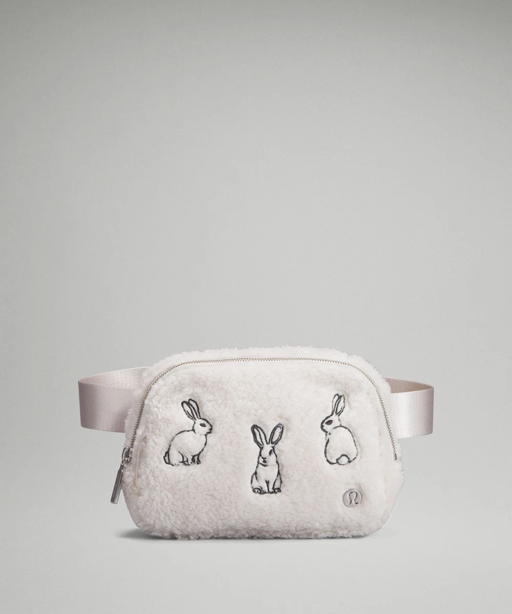 Ready to Ship - Roger Gray Bunny Plush Bag