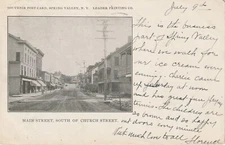 Spring Valley NY -- MAIN STREET, SOUTH of CHURCH STREET -- 1906