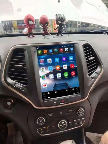 10.4" Touchscreen Radio Android Gps Navigation For Jeep Cherokee 5 Kl 13~18 - Picture 4 of 6