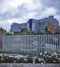 Vintage Stereo Realist Photo 3D Slide MEXICO Modern Architecture Fernando Soler