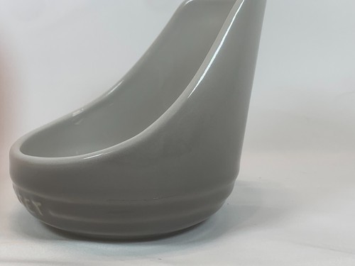 Le Creuset Supporto Mestolo Grigio Noce Noce per Vari Utensili Gres - Foto 6 di 9