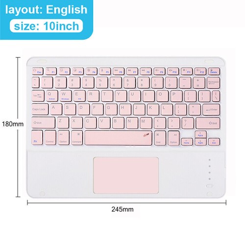 Touchpad Keyboard Case Mouse For iPad 6/7/8/9/10/11th A16 Gen Air 6 5 4 3 Pro 11 - Picture 36 of 42