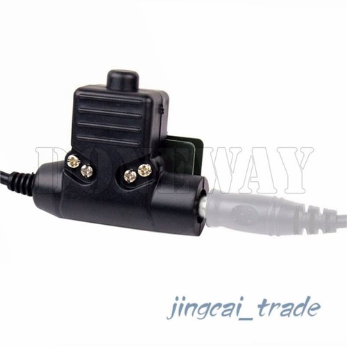 Z-Tactical U94 Headset Cable Adapter & PTT for ICOM COBRA VERTEX 2-Pin Ham Radio - Picture 7 of 7