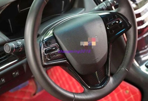30PCS Carbon Fiber Style Interior decoration kit For Cadillac ATSL 2014-2017 - Bild 6 von 12