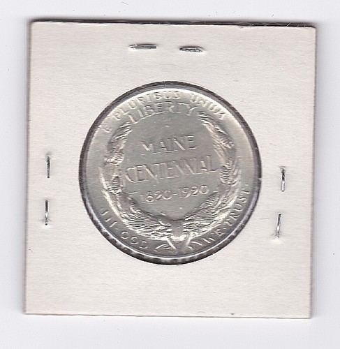 1920 Maine Commemorative Half Dollar - Great BU Coin - Picture 2 of 2