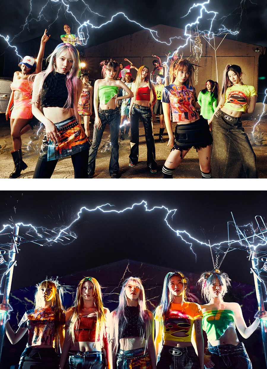LE SSERAFIM CRAZY 4th Mini Album CD+Photo Book+2 Card+3