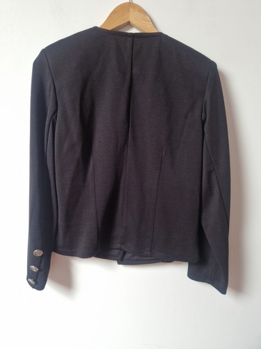 Mary Quant Classics Black Skirt Blazer Suit Size 8 - Picture 12 of 12