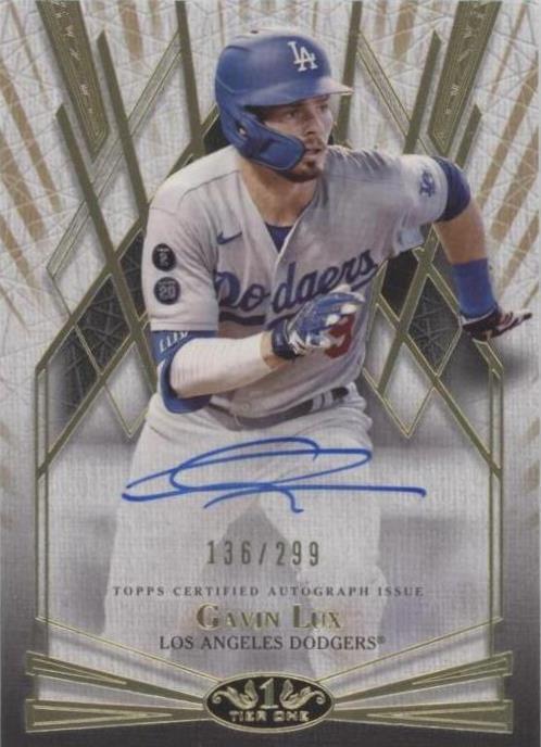 2022 Topps Tier One - Gavin Lux #BOA-GLX - 1 of 1
