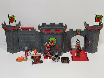 castillo playmobil caballeros lobo