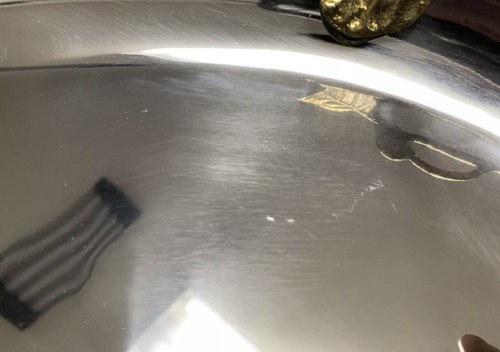 Michael Aram Botanical Leaf Gold Collection Large Oval Tray - Picture 4 of 7