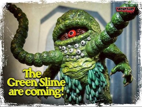 Amok Time Monstarz The Green Slime 3.75" Action Figure Limited Edition of 1000 - Picture 9 of 9