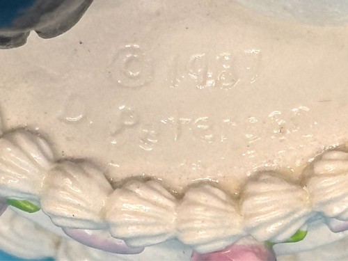 1987 Wee Forest D. Petersen Wedding Couple Bride & Groom on Wedding Cake – EUC - Picture 12 of 12