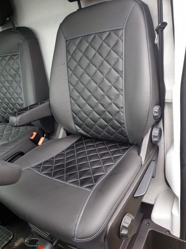 Fundas de asiento a medida premium cómodas adaptadas K4 para Mercedes Vito W639 - Imagen 8 de 9