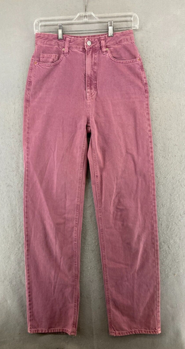 PacSun Womens Jeans 25 Pink 90s Boyfriend Hi Rise Relaxed