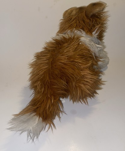 Animal Alley Toys R Us Collie Welpe Hund Stofftier Plüschtier realistisch LESEN - Bild 4 von 14